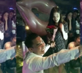 대만 배우 커유룬, 2년간 교제한 연인과 정식 결혼[SS차이나톡]