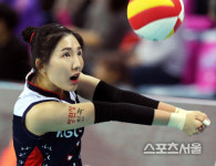 [포토] KGC 노란, 놓치지 않아~!