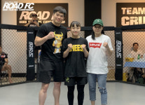 중학교 3학년 신유진, 센트럴리그 5연승으로 로드FC 프로자격증 따내