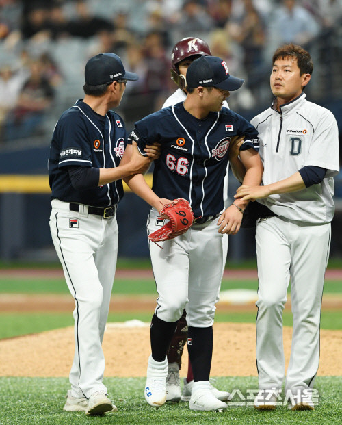 두산 최승용 부상, KBO 올스타전 대신 박치국 발탁!