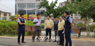 임병택 시흥시장, 여름철 자연재난대비 시설물 현장점검