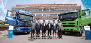 가스公, 친환경 LNG 차량 보급해 미세먼지 줄인다…서구청 등과 협약 체결