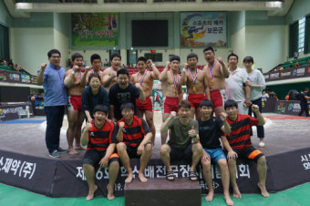 '대역전극의 드라마' 부평고, 올해 씨름 전국대회 단체전 첫 우승!