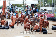 하귀2리 민속보존회 가문동 아끈코지 원담 역시 재차 선보여