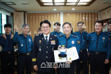 황운하 청장, 중부署 문화지구대 격려방문