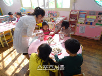 봉화군보건소 어린이집 등 대상 버섯 활용 영양특화사업