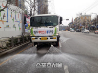성남시, 고농도 미세먼지 발생 대비 살수차 13대 임차 운영