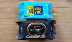 가격이냐 품질이냐… 대형마트 물티슈 대전