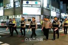 김남현 전남경찰청장, 강진군 찾아 민ㆍ관 합동순찰 실시