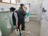 경주시, 코로나-19 대비 주요사적지 화장실 방역소독 실시