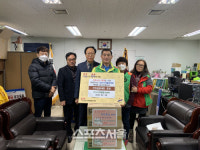 안산시자원봉사센터, 안산시 지역자율방재단에 건강음료 세트 후원