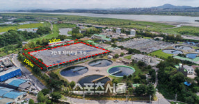 고양시, 일산수질복원센터 옥상 공원화