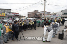 양주시, 코로나19 물러가라… 민.관.경 합동 방역 실시