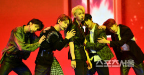 투모로우바이투게더(txt),  온오프 동시쇼케이스 진행![포토]