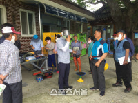 곡성군, 작목별 맞춤형 안전장비 시연회 가져