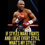 맥그리거와의 2차전 속내를 밝힌 메이웨더, “복싱룰에 ‘돈’이 맞으면 언제든지 가능하다”