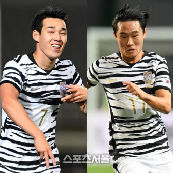 '1999 듀오' 뜬다…엄원상·송민규, 김학범호 새 날개로