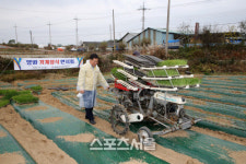 무안군, 일로읍 양파 기계정식 연시회 개최