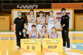 하나원큐, 창단 첫 WKBL 퓨처스리그 우승