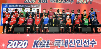 [포토]2020 KBL 국내신인선수 드래프트