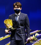 [포토] NC 박민우, 골든글러브!