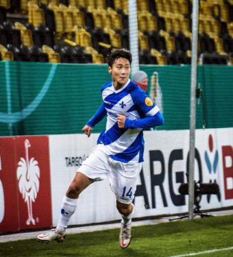 백승호, 시즌 첫 골 신고…다름슈타트는 DFB포칼 16강 진출