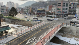 안양시, 삼막마을 삼막1교 도로 확장 마무리