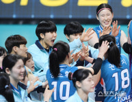 [포토] GS칼텍스, 3-0 완승이다!