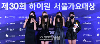 [포토] 에스파 '서울가요대상 왔어요'