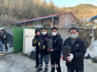 곡성 목사동면 이재훈 씨, 어려운 주민들에게 연탄 1250장 기부