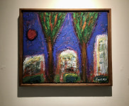 최백호-강리나, 함께 그림 전시 치유와 사랑의 그림