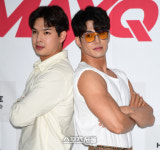 이원준과 류지광, 맥스큐 5월호 커버촬영을 빛내는 브로맨스 [포토]