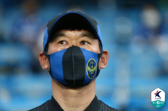'무고사 첫골'에 조성환 인천 감독 