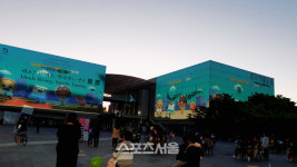 광주광역시 북구, 다음달 3일부터 비엔날레 미디어파사드 공연 재개