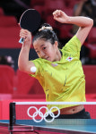 [도쿄 SS현장]한국 女탁구, 독일에 2-3 분패 8강 좌절…불꽃 스매싱 17세 신유빈, 38세 中귀화 수비수와 접전 끝 패배