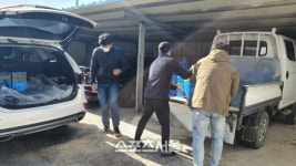 신안군 임자면, 단비 같은 요소수 기부