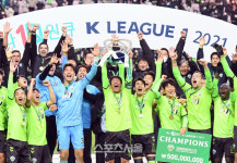 [포토]전북 현대, 5년 연속 우승 트로피를!