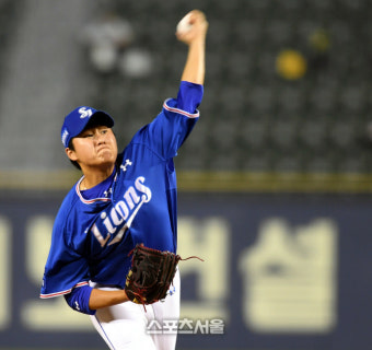 [포토] 삼성 좌완 이승현 '역투'