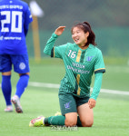 [포토] 골 무산 백진주 너무 아쉽다