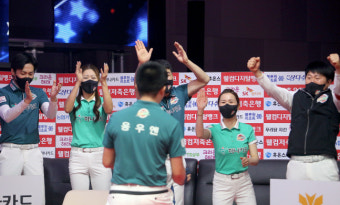 PBA팀리그 '신생팀' 하나카드, 전기리그 우승…웰뱅, NH농협카드에 2-4 패배! 역전우승 실패 [현장리뷰]