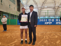 심성빈·백다연, 안성오픈 남녀단식 정상