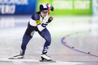 김준호-김민선 금의환향...빙속 월드컵 4차 남녀 500m 동반 金