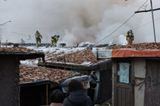 강남구 구룡마을서 화재 발생