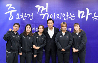 서울시 패럴림픽 스타들 초청한 오세훈 시장 