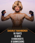[단독인터뷰] ‘16전 16(T)KO승!’ UFC 챔프 노리는 라흐모노프, 박준용과의 경기는 내 커리어 중 가장 힘든 경기였다!