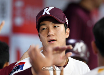 [포토]키움 안우진, KBO 역대 개막전 선발투수 최다 12 탈삼진