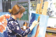 故 민영숙 화가, 고별 展..민아뜨리에서