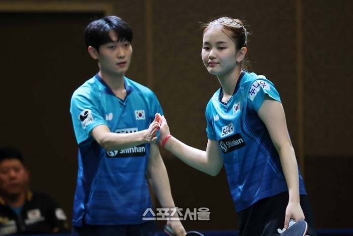 신유빈, 2024 파리 올림픽 탁구 여자 단식 8강 진출 완승!
