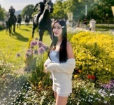 나라공원인 줄? 日 배우 이치하라 란, 서울숲 힐링 여신.. 완벽한 한국어까지