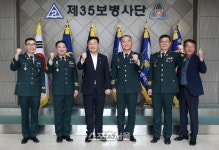 김관영 전북도지사, 호국보훈의 달 맞아 제35사단 장병들 격려